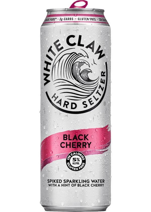 White Claw Hard Seltzer Black Cherry