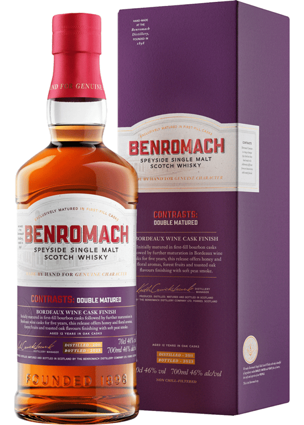 Benromach Contrasts Bordeaux 2011 Single Malt
