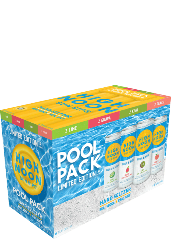 High Noon Hard Seltzer Variety Pool Pack