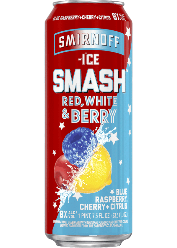 Smirnoff Ice Smash Red White and Berry