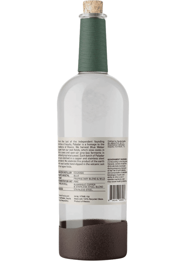 Paladar Blanco Tequila - Image 2