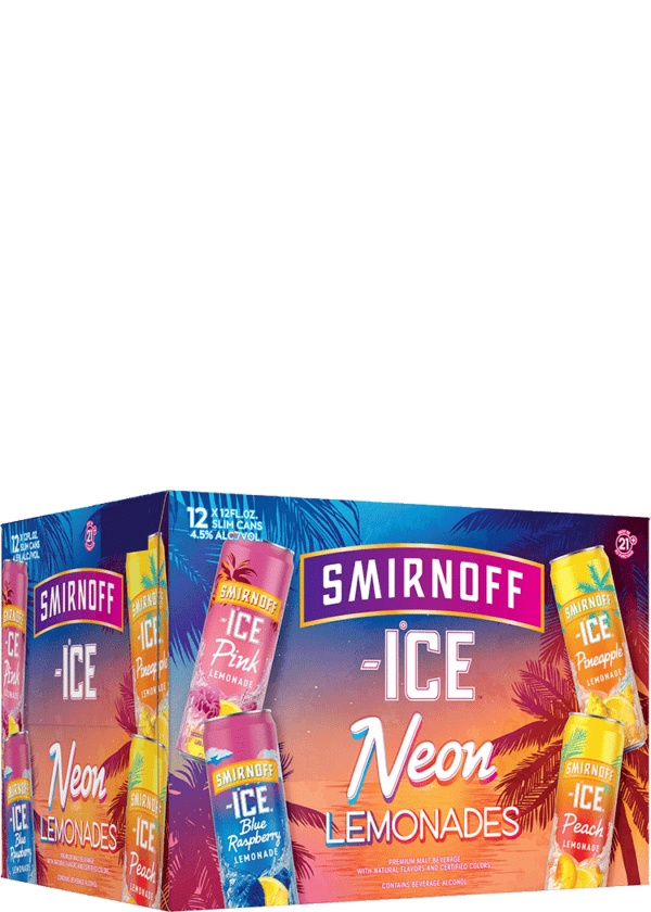 Smirnoff Ice Neon Hard Lemonades