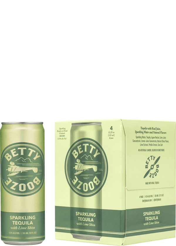 Betty Booze Sparkling Tequila With Lime Shiso