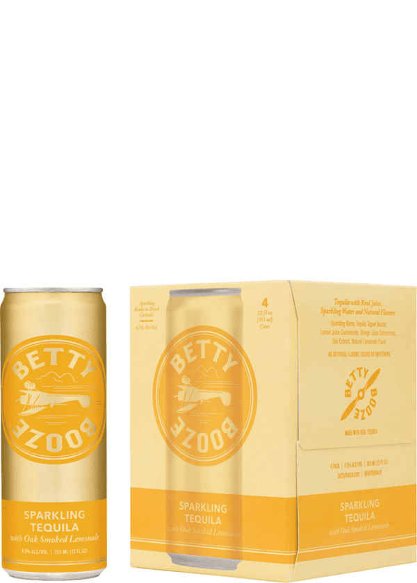 Betty Booze Sparkling Tequila With Lemonade
