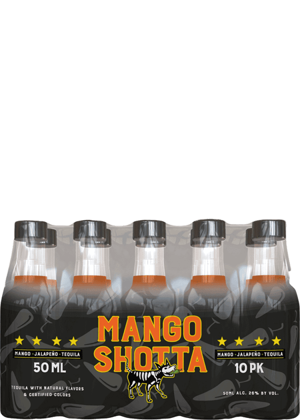 MangoShotta Jalapeno Tequila 50ml 10pk