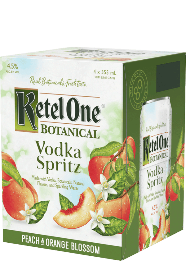 Ketel One Botanical Vodka Spritz Peach & Orange Blossom