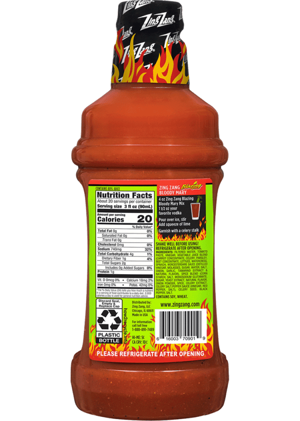 Zing Zang Blazing Bloody Mary Mix - Image 2