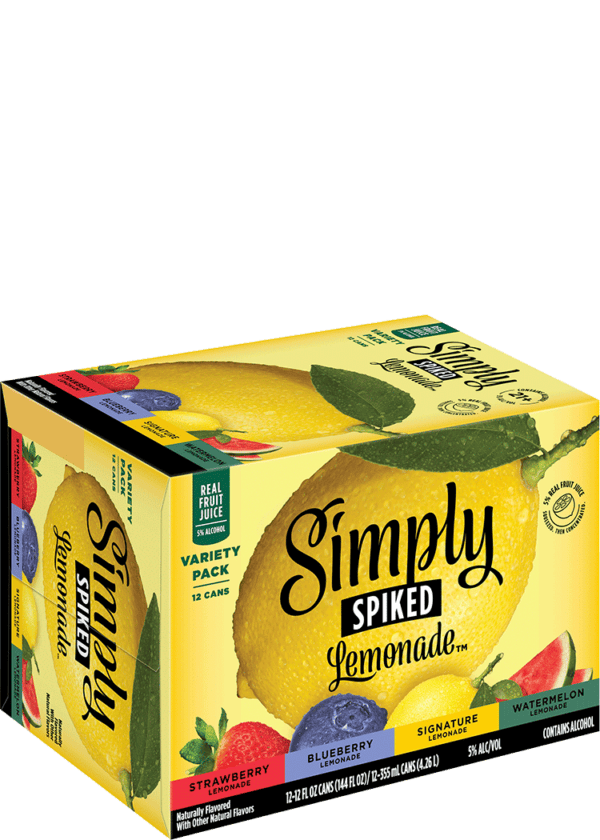 Simply Spiked Lemonade Variety