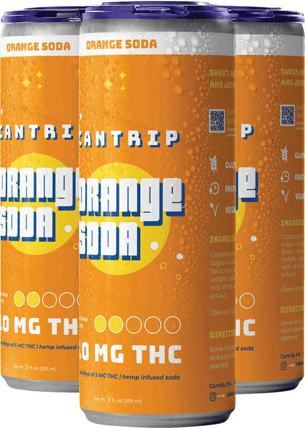 Cantrip THC 10mg Orange Soda