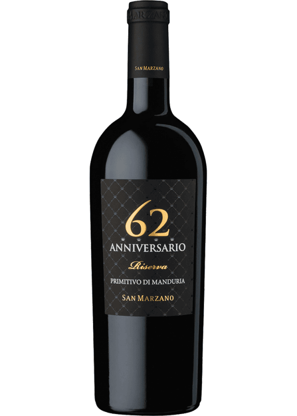 San Marzano Anniversario 62 Primitivo di Manduria Riserva