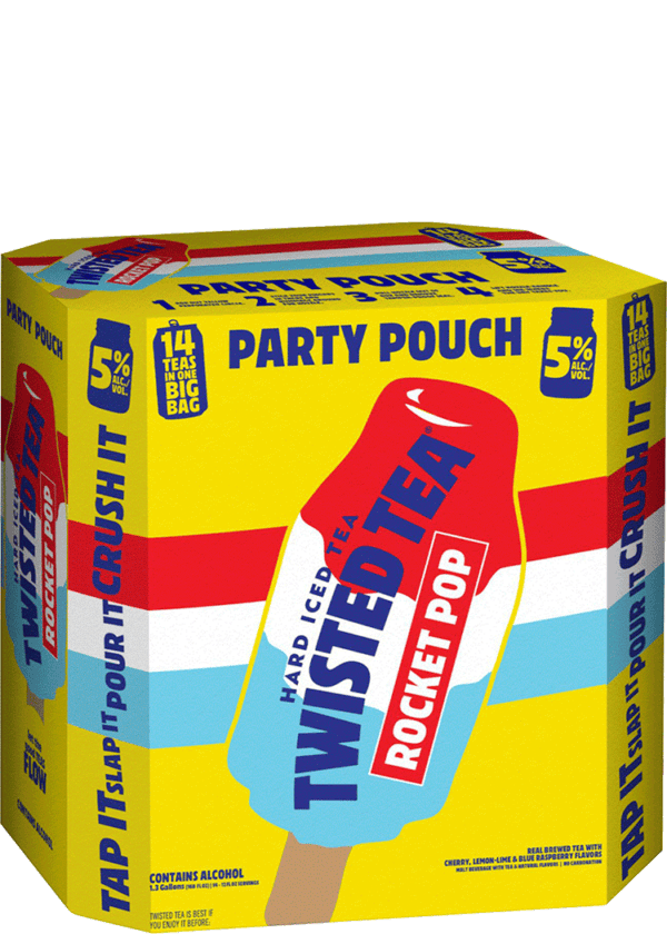 Twisted Tea Rocket Pop Party Pouch
