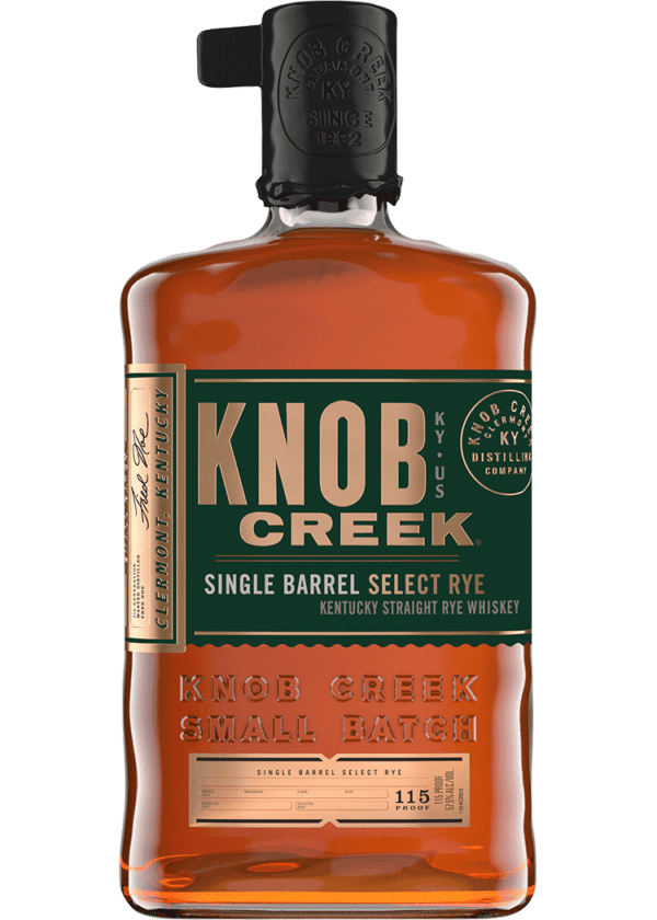 Knob Creek 115 Proof Rye Single Barrel Select