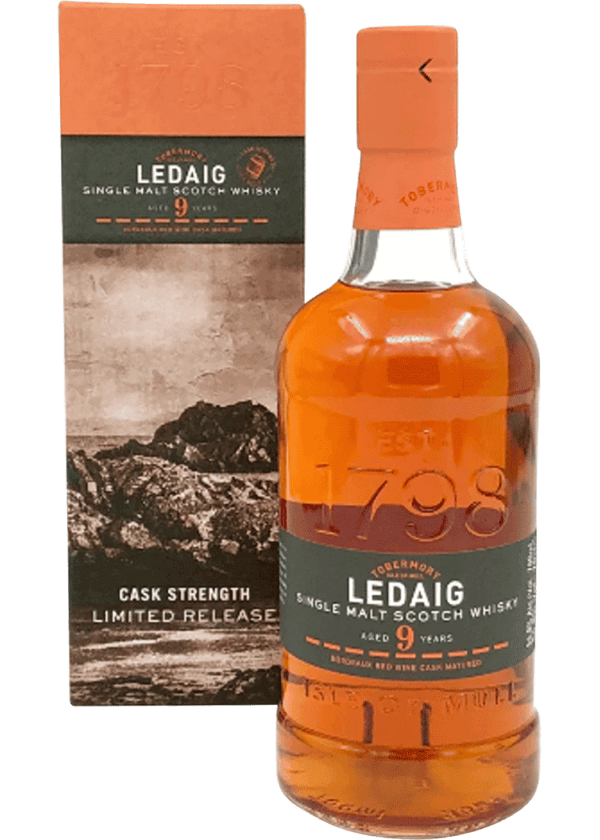 Ledaig 9 Year Aged Bordeaux Red Wine Cask Matured