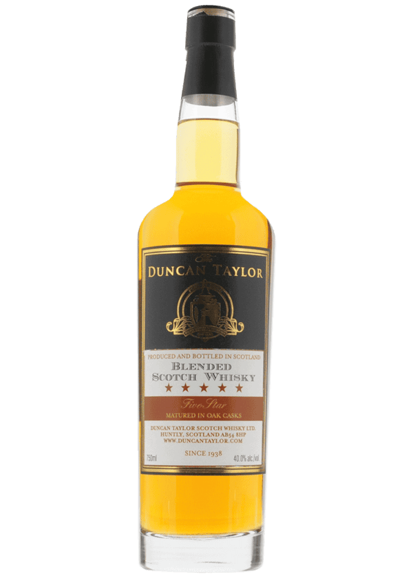 Duncan Taylor Five Star Blended Scotch Whisky